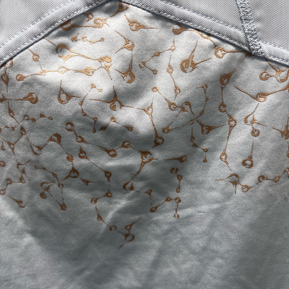 adidas Pale Blue Short Sleeve Performance Tee - Picture 4 of 6